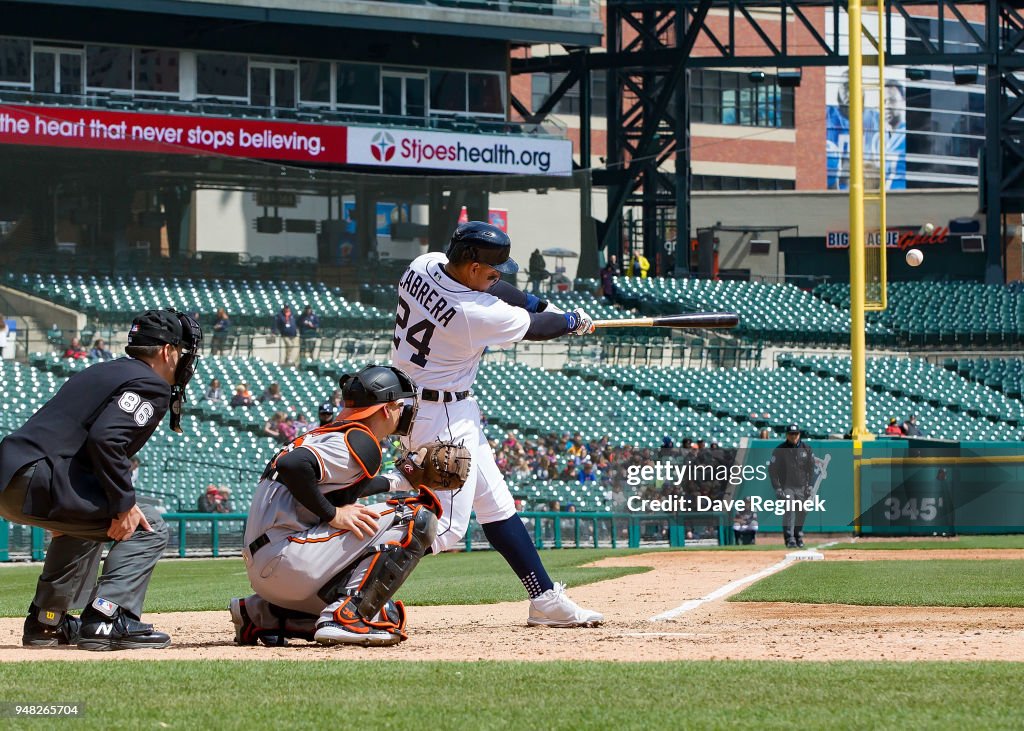 Baltimore Orioles v Detroit Tigers
