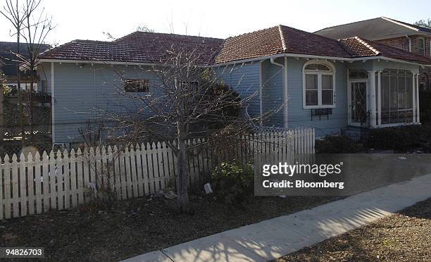 The exterior of Karen Charbonnet's home in New Orleans, Louisiana is pictured on December 22, 2005. Ms. Charbonnet's house took on over 3 feet of...