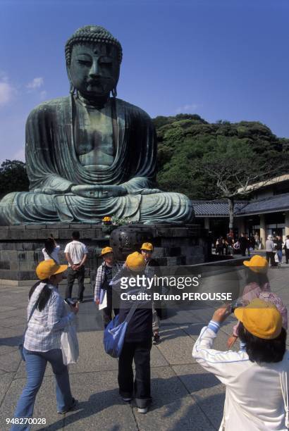 Asia, Japan, Tokyo area, Kamakura, Daibutsu, great bouddha.