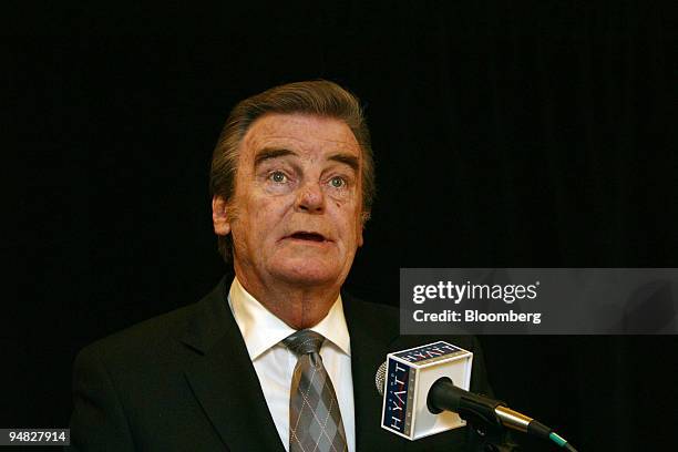 Metropolitan Transportation Authority, , spokesman Tom Kelly speaks at a news conference in New York, US, Monday, December 19, 2005. New York City's...
