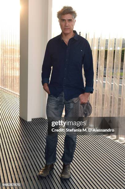 Alejandro Aravena attends Private Event On The Occasion Of The Opening Of Torre at Fondazione Prada on April 18, 2018 in Milan, Italy.