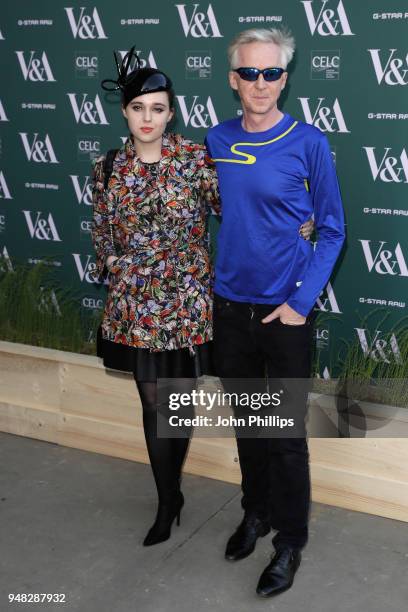 Philip Treacy attends the Fashioned From Nature VIP preview at The V&A on April 18, 2018 in London, England.