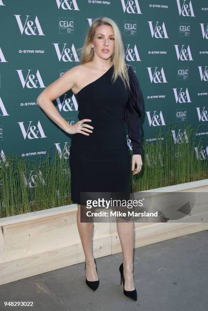Ellie Goulding attends the Fashioned From Nature VIP preview at The V&A on April 18, 2018 in London, England.