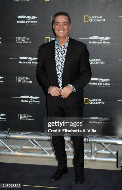 Massimo Ghini attends 'Genius: Picasso' photocall at Auditorium Parco della Musica on April 18, 2018 in Rome, Italy.