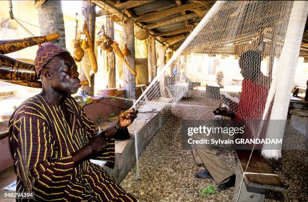 Fisherman. Catholic village of Joal Fadiuth . Senegal.