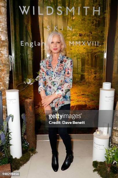 Mary Greenwell attends the Wildsmith Skin launch dinner co-hosted by Skye Gyngell & Kathleen Baird-Murray at Spring at Somerset House on April 18,...