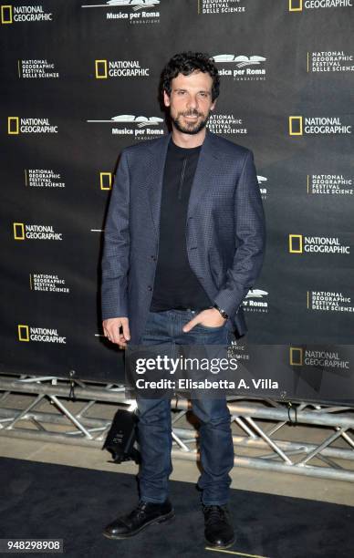 Francesco Montanari attends 'Genius: Picasso' photocall at Auditorium Parco della Musica on April 18, 2018 in Rome, Italy.