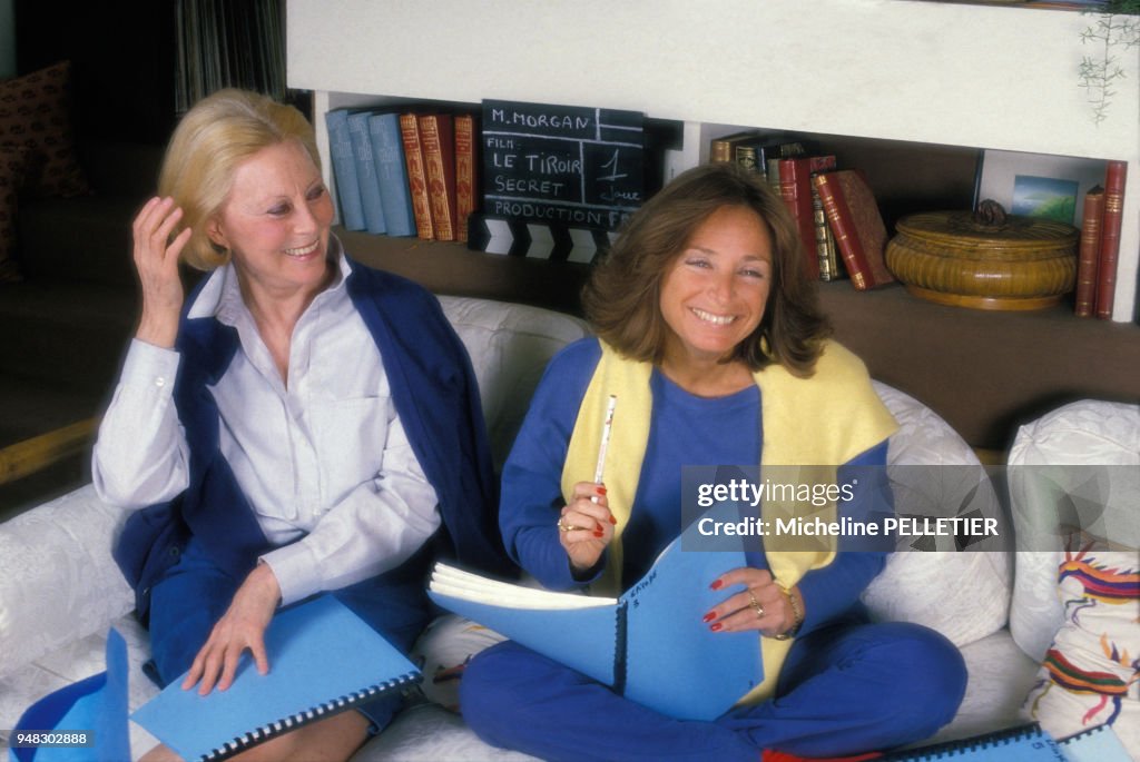 Michèle Morgan et Danièle Thompson