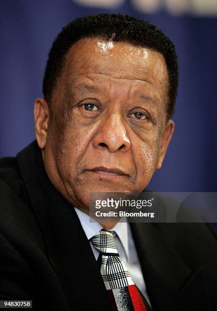 Gerald Bantom, United Auto Workers vice president, is seen at a news conference in Detroit, Michigan on Wednesday, December 14, 2005. Local auto...
