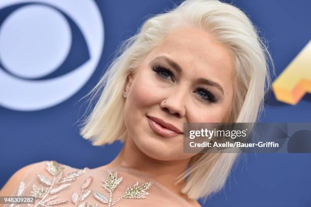 Singer RaeLynn attends the 53rd Academy of Country Music Awards at MGM Grand Garden Arena on April 15, 2018 in Las Vegas, Nevada.