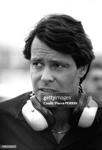 Michel Leeb dans son émission 'Certain Leeb Show' en septembre 1985.