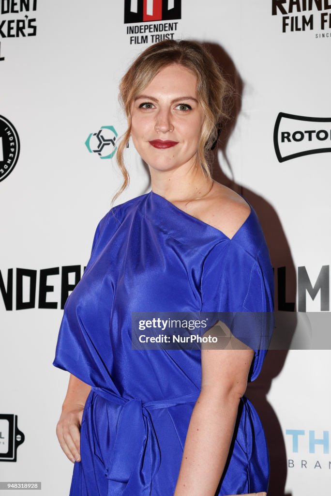 Actress Caitlin Innes Edwards is arriving to The Raindance... ニュース写真