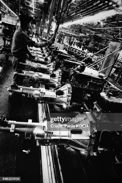 Nissan Motor Compagny, Zme plant, Kanagawa Prefecture. In the US and some European countries Nissan is better known as Datsun. It is Japan second...