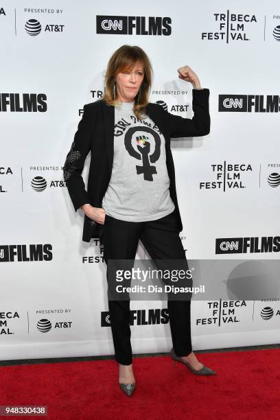 Jane Rosenthal attends the opening night gala of "Love, Gilda" during the 2018 Tribeca Film Festival at Beacon Theatre on April 18, 2018 in New York...