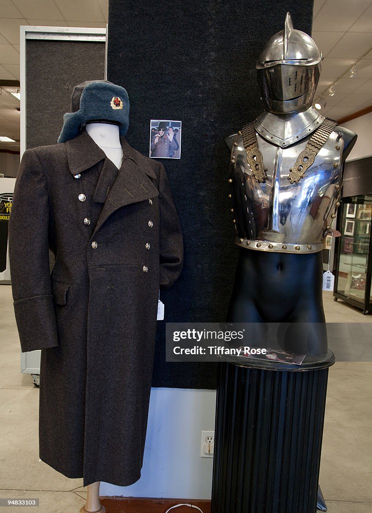 Michael Jackson Auction Preview At Bonhams & Butterfields