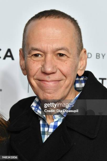 Gilbert Gottfried attends the opening night gala of "Love, Gilda" during the 2018 Tribeca Film Festival at Beacon Theatre on April 18, 2018 in New...
