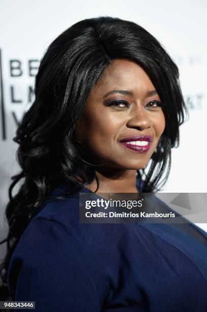 Taylor Re Lynn attends the Opening Night Gala of "Love, Gilda" - 2018 Tribeca Film Festival at Beacon Theatre on April 18, 2018 in New York City.