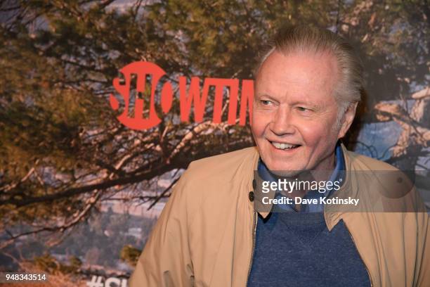 Actor Jon Voight arrives at the Ray Donovan FYC Screening and Panel at The New Museum on April 18, 2018 in New York City.