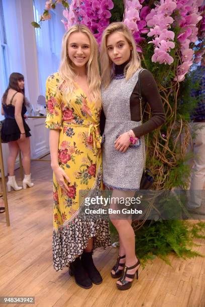 Models Larissa Schot and Tatiana Crawford attend an "Enchanted Evening" with RHONY's Carole Radziwill and the TODAY Show's Lilliana Vazquez Hosted by...
