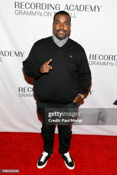 Producer Rodney Jerkins attends Grammys on the Hill Awards Dinner on April 18, 2018 in Washington, DC.