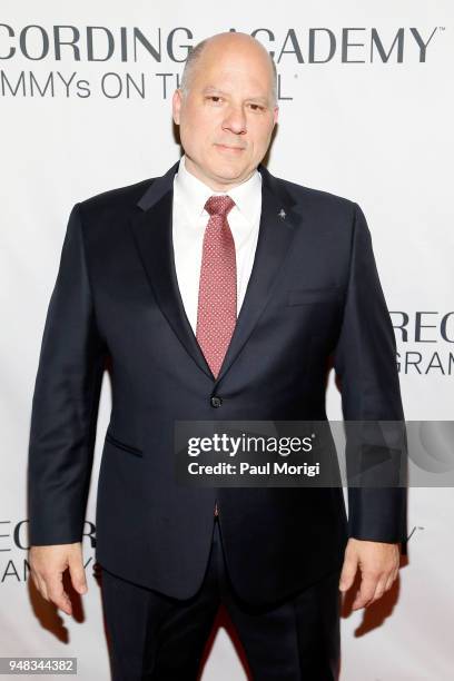 Chair of the Board for The Recording Academy, John Poppo attends Grammys on the Hill Awards Dinner on April 18, 2018 in Washington, DC.