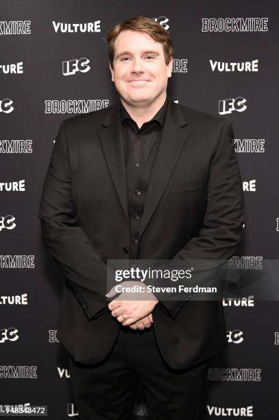 Joel Church-Cooper attends "Brockmire" Season 2 premiere at The Film Society of Lincoln Center, Walter Reade Theatre on April 18, 2018 in New York...