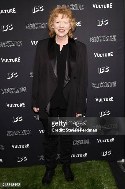 Becky Ann Baker attends "Brockmire" Season 2 premiere at The Film Society of Lincoln Center, Walter Reade Theatre on April 18, 2018 in New York City.