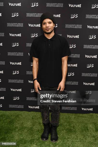 Jaime Cepero attends "Brockmire" Season 2 premiere at The Film Society of Lincoln Center, Walter Reade Theatre on April 18, 2018 in New York City.