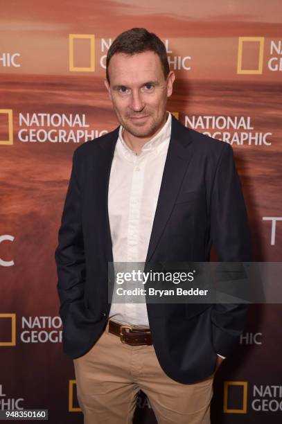 Director and Producer Darren Foster of "Science Fair" attends National Geographic's FURTHER Front immersive experience where the network took over a...