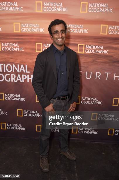 National Geographic Photographer of the Year Anand Varma attends National Geographic's FURTHER Front immersive experience where the network took over...