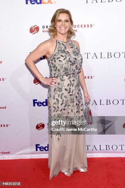 Kara Burns attends the Dress for Success Be Bold Gala at Cipriani Wall Street on April 18, 2018 in New York City.