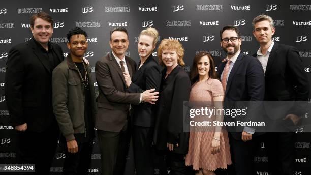 Joel Church-Cooper, Tyrel Jackson Williams, Hank Azaria, Katie Finneran Jennifer Caserta, Becky Ann Baker, Joe Farrell and Mike Farah attend...