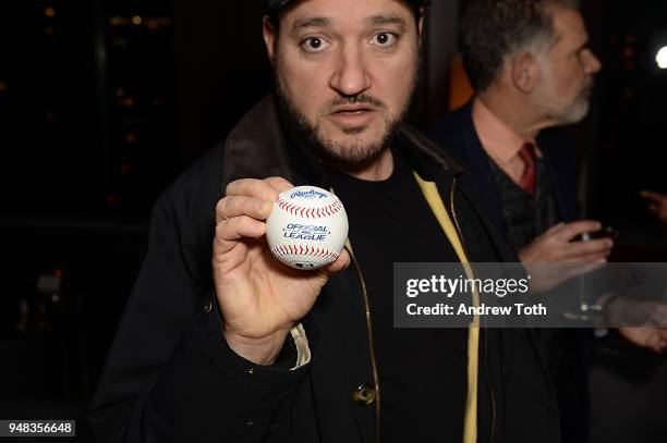 Actor Gregg Bello attends the Vulture + IFC celebrate the Season 2 premiere of "Brockmire" at Walter Reade Theater on April 18, 2018 in New York City.