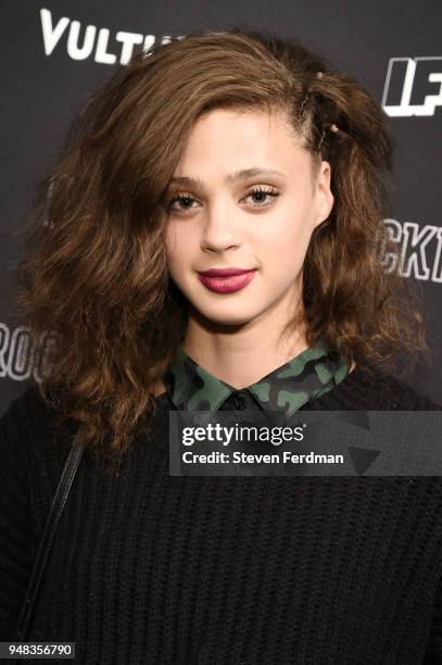 Jac Summers attends "Brockmire" Season 2 premiere at The Film Society of Lincoln Center, Walter Reade Theatre on April 18, 2018 in New York City.