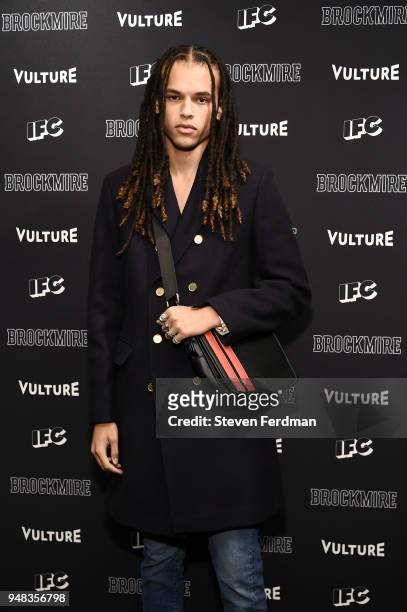 Don Lee attends "Brockmire" Season 2 premiere at The Film Society of Lincoln Center, Walter Reade Theatre on April 18, 2018 in New York City.