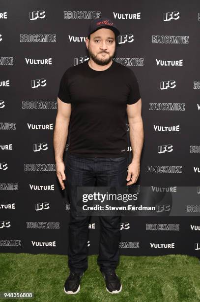 Gregg Bello attends "Brockmire" Season 2 premiere at The Film Society of Lincoln Center, Walter Reade Theatre on April 18, 2018 in New York City.