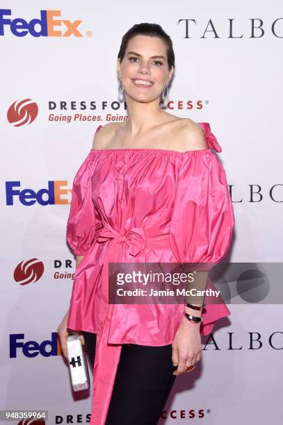 Meredith Koop attends the Dress for Success Be Bold Gala at Cipriani Wall Street on April 18, 2018 in New York City.
