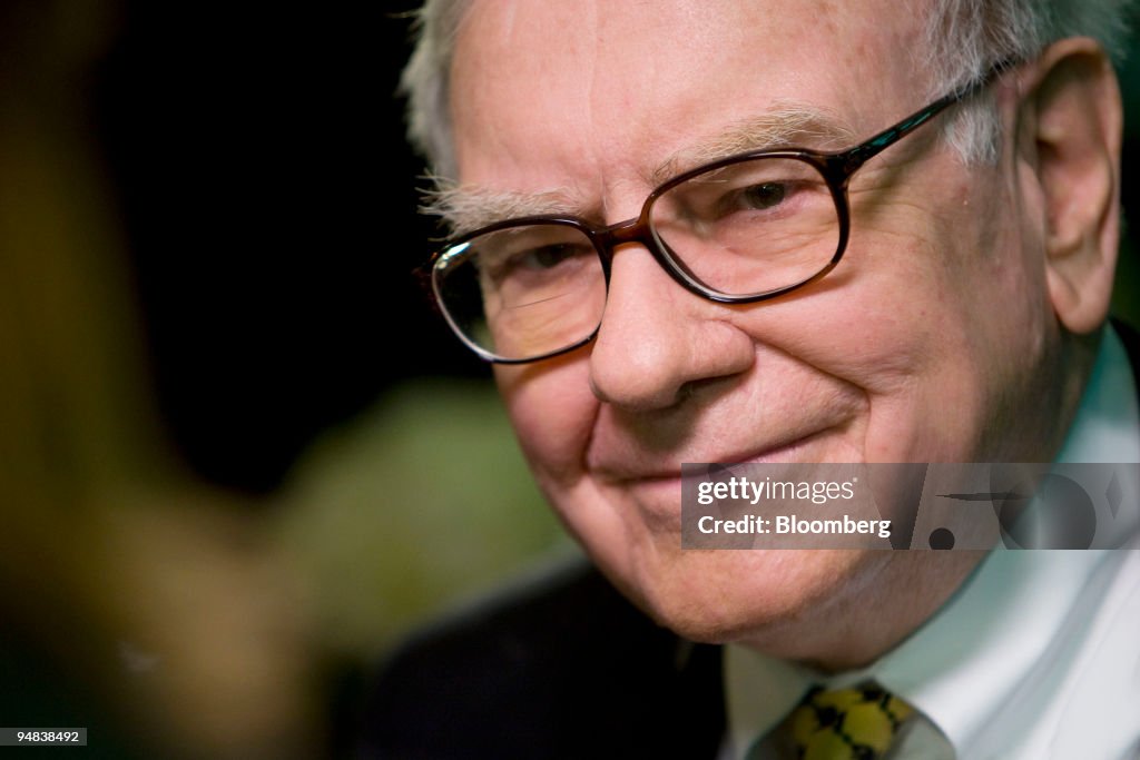 Billionaire investor Warren Buffett, chairman of Berkshire H