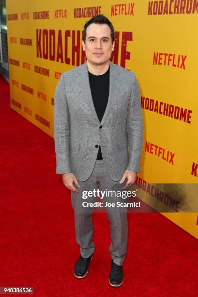 Mark Raso attends Los Angeles special screening of Netflix's film 'KODACHROME' on April 18, 2018 in Hollywood, California.