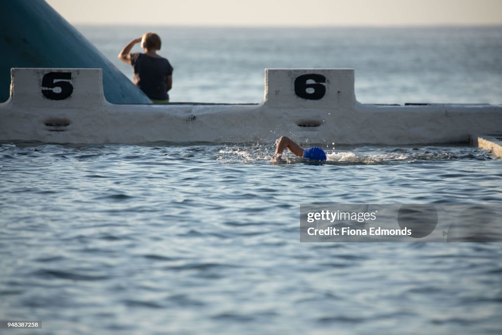 Morning Swim Routine at Ocean Baths