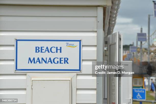 Daily life on the beaches and in the water around the popular seaside town on June 06, 2016 in Paignton, England. The Devon town is known to have...