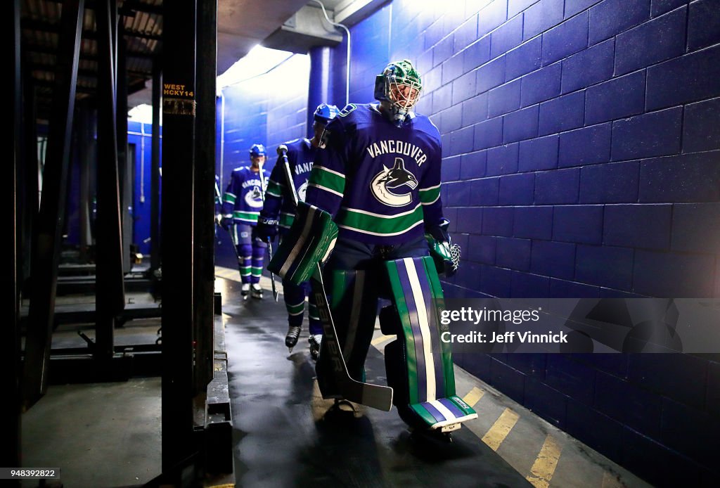 Columbus Blue Jackets v Vancouver Canucks