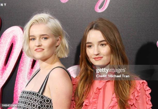 Mady Dever and Kaitlyn Dever arrive to the Los Angeles premiere of Focus Features' "Tully" held at Regal LA Live Stadium 14 on April 18, 2018 in Los...