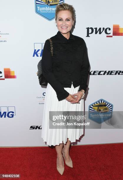 Maureen McCormick attends CASA Of Los Angeles' 2018 Evening To Foster Dreams Gala at The Beverly Hilton Hotel on April 18, 2018 in Beverly Hills,...