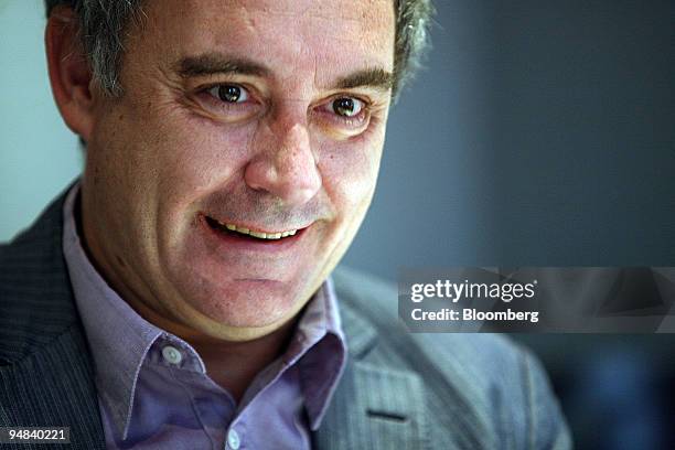 Ferran Adria Acosta, the chef at the Michelin starred El Bulli restaurant speaks during an interview in London, U.K., on Tuesday, Sept. 30, 2008. El...