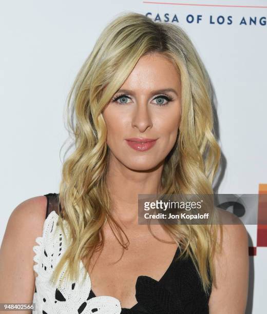 Nicky Hilton attends CASA Of Los Angeles' 2018 Evening To Foster Dreams Gala at The Beverly Hilton Hotel on April 18, 2018 in Beverly Hills,...