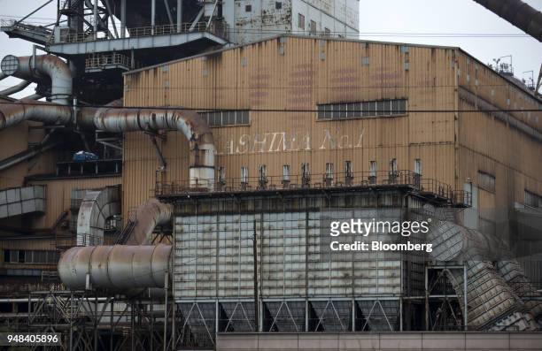 Blast furnace stands at the Nippon Steel & Sumitomo Metal Corp. Plant in Kashima, Ibaraki, Japan, on Wednesday, April 18, 2018. President Donald...