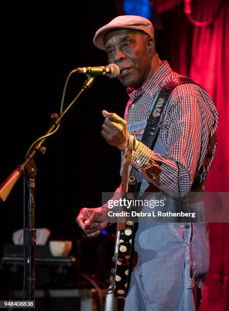 Buddy Guy performs live in concert at B.B. King Blues Club & Grill on April 18, 2018 in New York City.