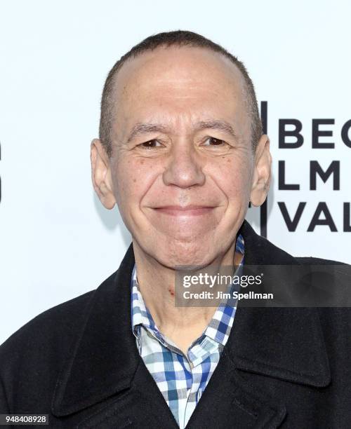 Comedian Gilbert Gottfried attends the 2018 Tribeca Film Festival opening night premiere of "Love, Gilda" at Beacon Theatre on April 18, 2018 in New...