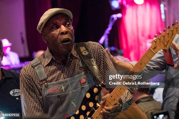 Buddy Guy performs live in concert at B.B. King Blues Club & Grill on April 18, 2018 in New York City.